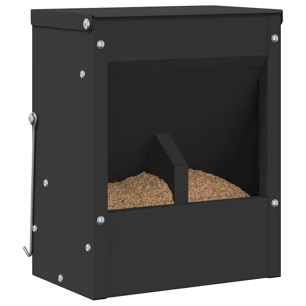 Mangiatore per conigli Nero 20 x 12,5 x 25 cm CFW7872466