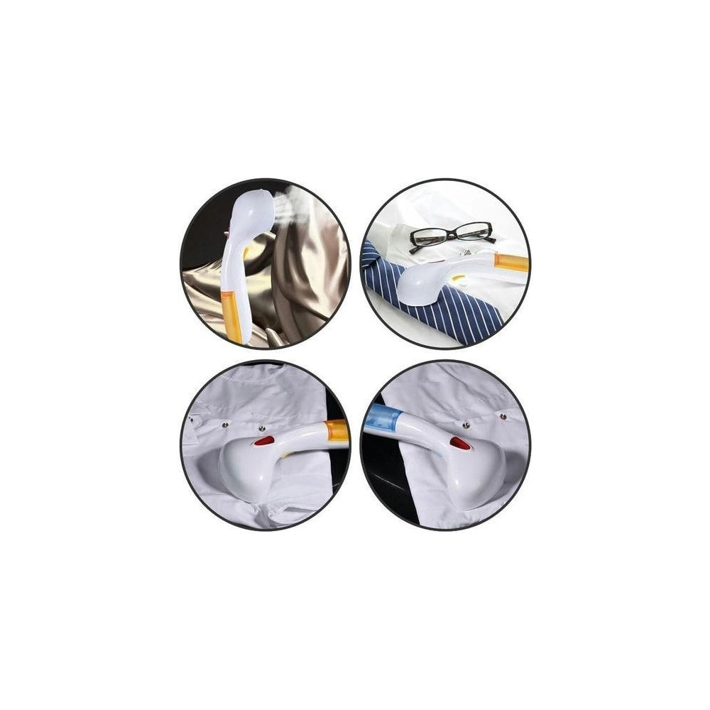 Trade Shop - Ferro A Vapore Stiratrice Rapida Portatile Elimina Batteri Rimuove Cattivi Odori -