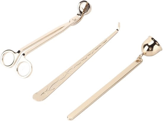 Kit di manutenzione candele - Trimmer di fiamma in acciaio inossidabile - Estintore di fiamma - Eliminatore di fumo - Borsa di stoccaggio portatile - Materiale duraturo - Accessori per candele 

Modello: 
Specifica tecnica: 
Codice prodotto: