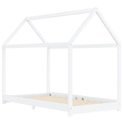 Giroletto per Bambini Bianco in Massello di Pino 90x200 cm 283351
