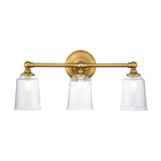 Applique bagno 3xG9 IP44 ottone ossidato Huguenot Feiss