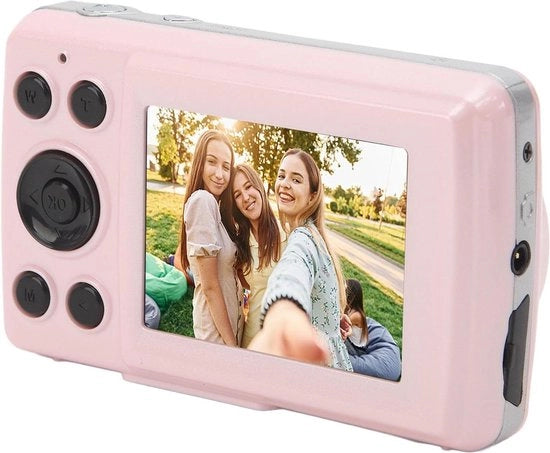 Camera Digitale Autofocus FHD 1080P 16MP per Registrazione Video dei Bambini con Zoom e Zoom Compatta Portatile