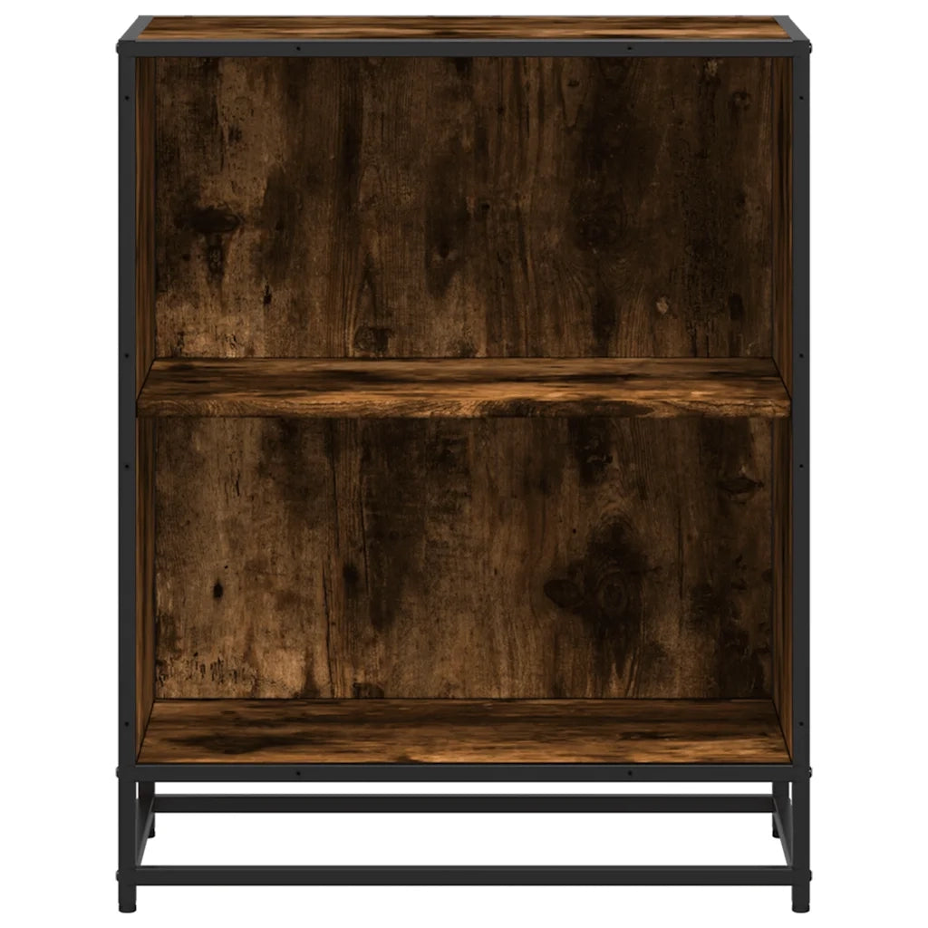 Libreria Rovere Fumo 60x35x76 cm in Legno Multistrato 849101