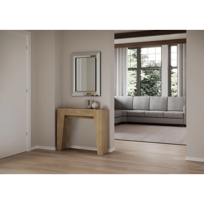 Consolle allungabile 90x25/181 cm Narrow - Quercia Natura