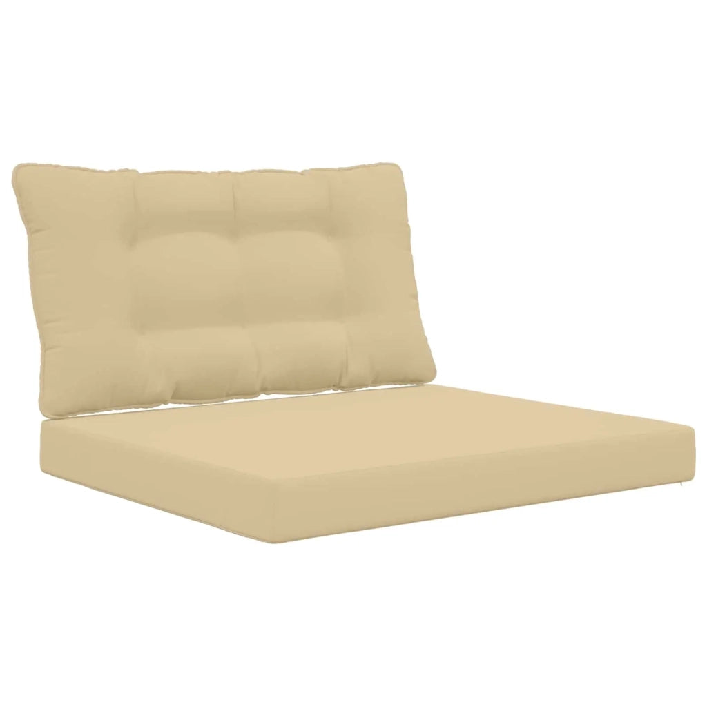 Cuscino per divano da esterno 2 pcs Beige Poliestere 900900