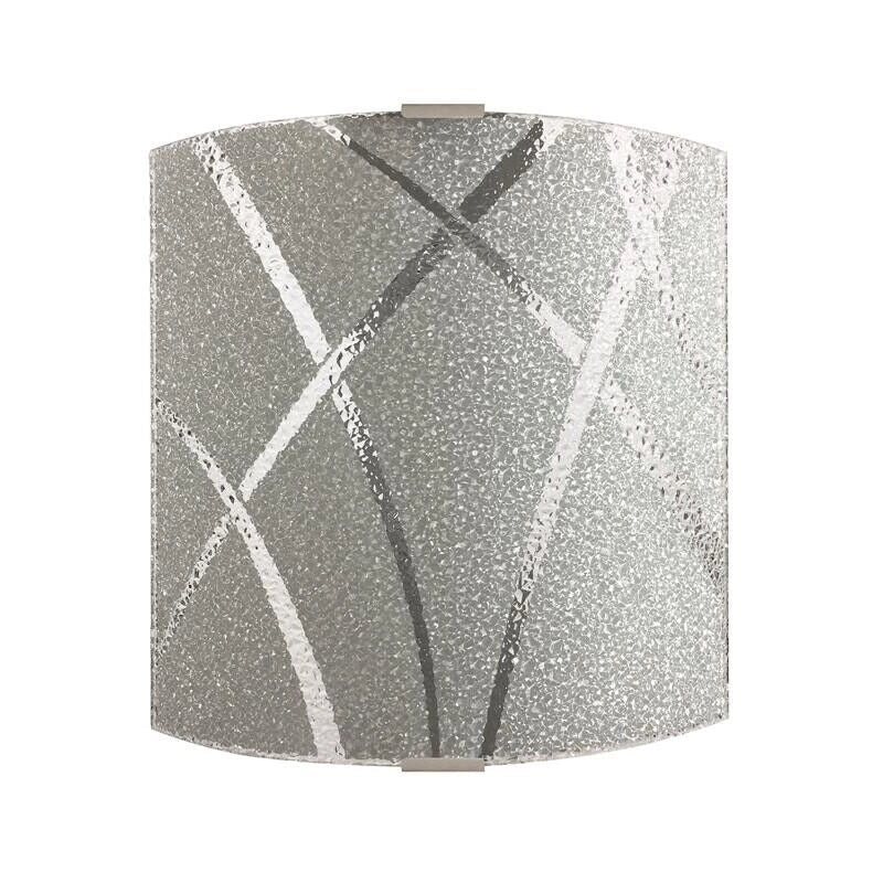 CLOE LAMPADA APPLIQUE DA PARETE E27 1 LUCE EFFETTO SATINATO