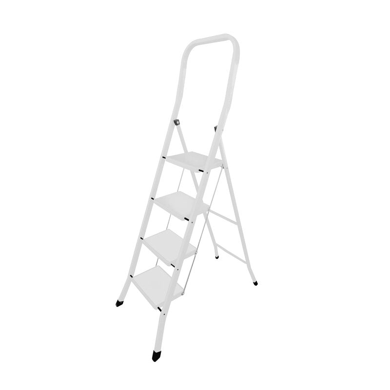 C SGABELLO SALVASPAZIO ACCIAO 4 GRADINI S/PED- 1,0 pz