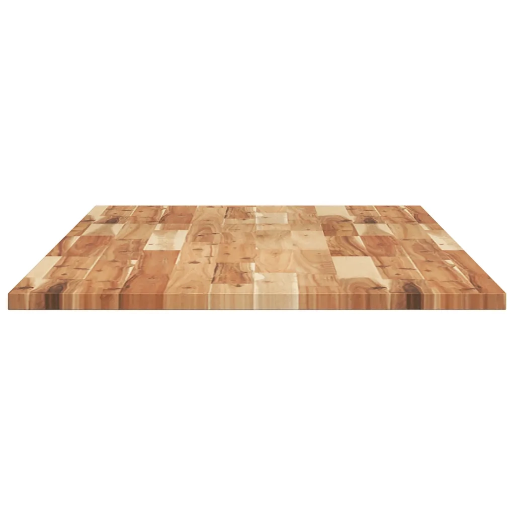 vidaXL Piano Tavolo Rettangolare 140x60x2cm Legno Massello di Acacia