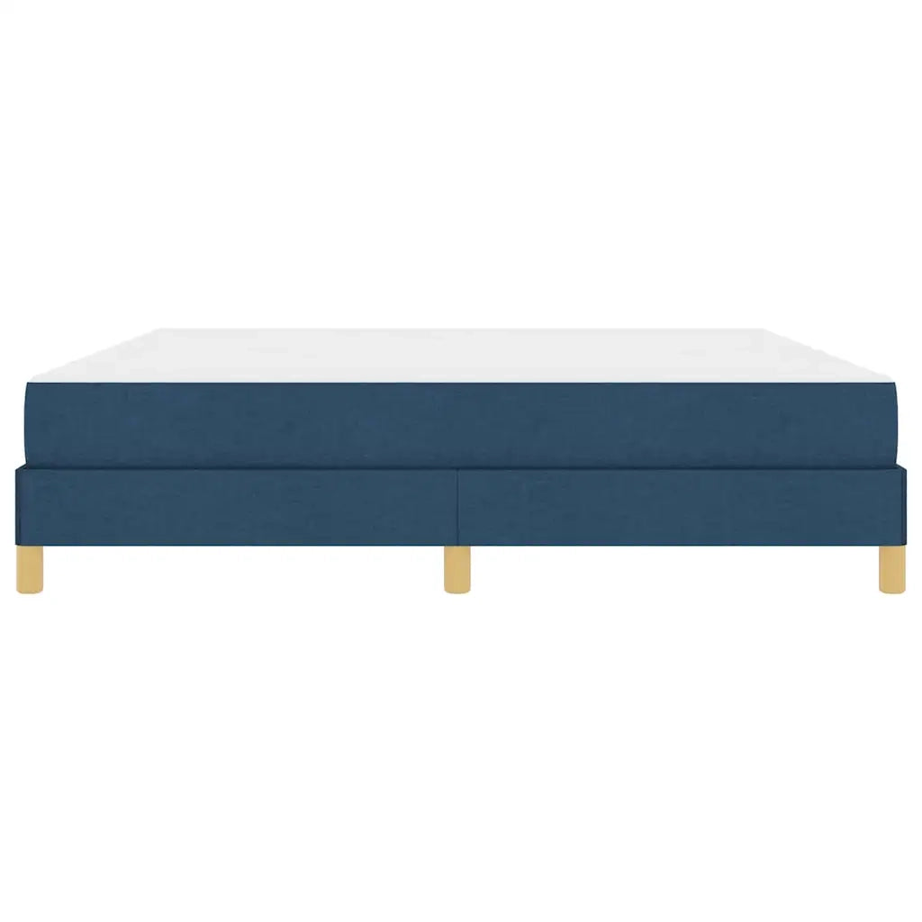 Letto a molle con materasso Blu 180 x 200 cm Tessuto 3398590