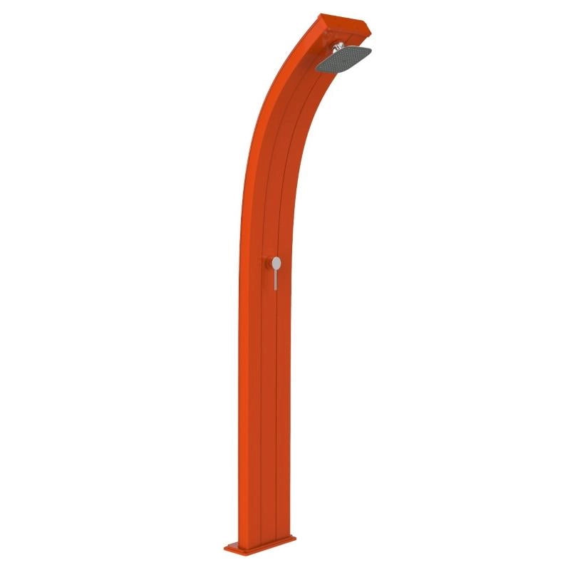 Doccia Solare Dada 40 Litri In Alluminio Con Miscelatore Colore Arancione Cv-D300/2009