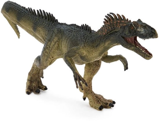 Figura di dinosauro Allosaurus 23cm - Reproduzione realistica - Action figure - Gioco creativo - Giocattolo sicuro - Adatto per bambini dai 3 ai 12 anni - Figura di dinosauro