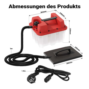 Vaporizzatore per rimozione carta da parati da 2200W 4,5L Staccaparati