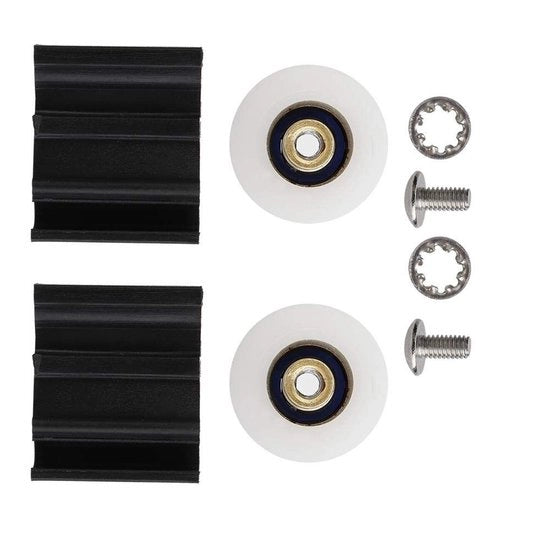 Pneumatico per porta - 22 mm - Kit di cambio pneumatico - Ricambi di riserva - Senza attrito - Leggero - Installazione semplice - Pneumatico per porta