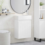 Mobile bagno con rubinetto Bianco 45,5 x 25,5 x 84 cm