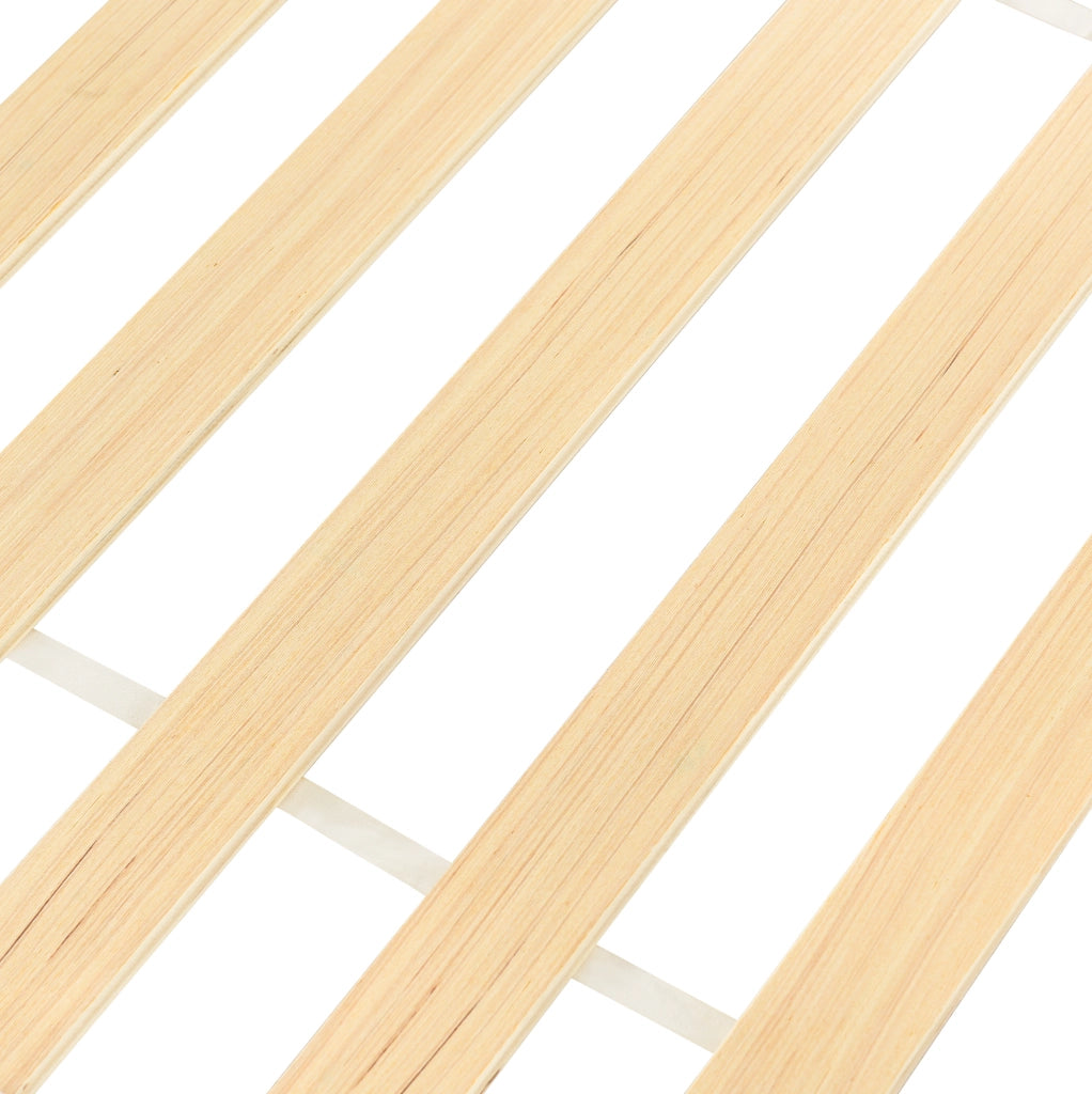 Letto per bambini a forma di auto 90 x 200 cm in legno massello e MDF; bianco