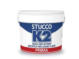 K2 STUCCO IN PASTA SPECIFICO PER LEGNO E MURI  IN BARATTOLO- - Kg.5 - 4 pezzi K2