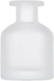 Diffusore 150ml - Vaso di Vetro - Vasca per Aromaterapia - Decorazione DIY - Sticks di Aromaterapia Sostituibili - Fondino Robusto - Base Transparente/Ambra