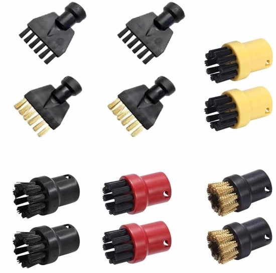 Accessori per aspirapolvere a vapore compatibili con Karcher SC1 SC2 SC3 SC4 SC5, set di 12 pezzi