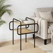 Tavolino da salotto Rovere Sonoma 40 x 40 x 51 cm 8007745