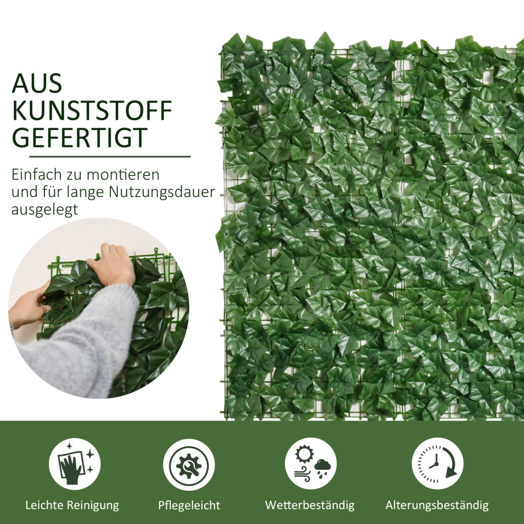 Sieghe Artificiali per Privacy ¨C Minimal ¨C Verde 300x100 cm