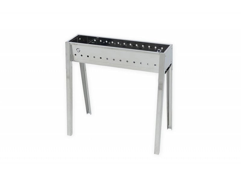 Barbecue a carbone per arrosticini Lisa Milano 50 in acciaio inox