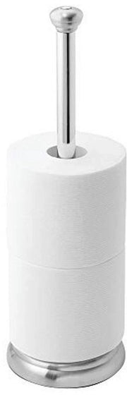 Houder per rotoli di carta igienica in acciaio inossidabile - modello YOR 1234 - capacità 100 rotoli - dimensioni 30x20x50 cm - peso 1,5 kg - materiale acciaio inossidabile - colore zinco.