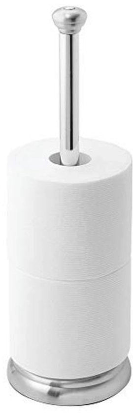 Houder per rotoli di carta igienica in acciaio inossidabile - modello YOR 1234 - capacità 100 rotoli - dimensioni 30x20x50 cm - peso 1,5 kg - materiale acciaio inossidabile - colore zinco.