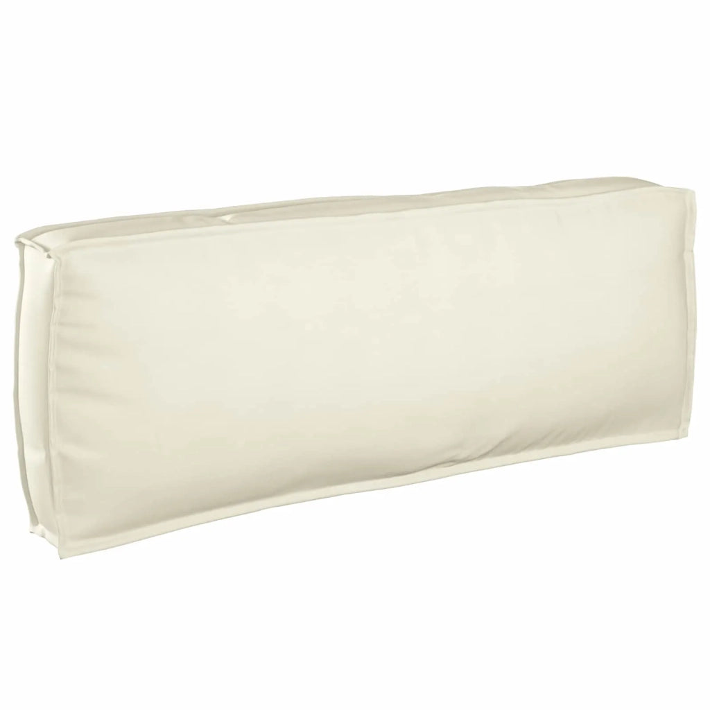 Cuscino Crema 120 x 40 x 12 cm Tessuto Oxford 42001540