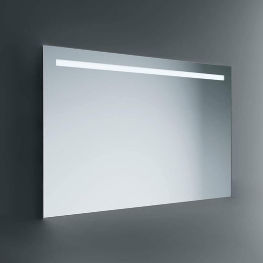 Lineabeta - Specchio LED Europa 60x80cm dimmerabile con cornice bianca