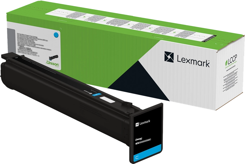 ORIGINAL Lexmark toner ciano 77L20C0 ~12000 Seiten