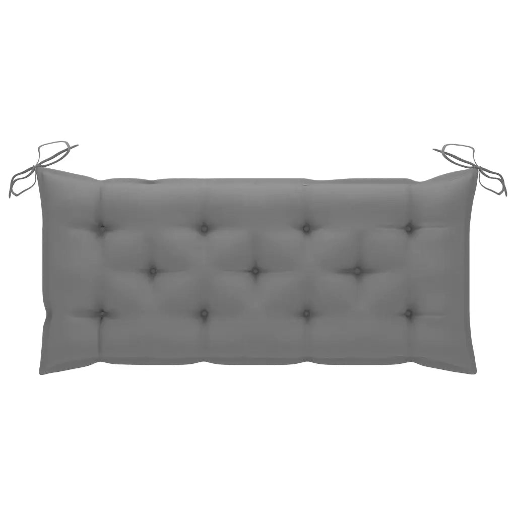 Panca da Giardino Pieghevole con Cuscino 118 cm in BambÃ¹ cod mxl 67007