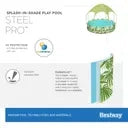 PISCINA C/TELAIO+COPERT+DOCCIA 244X51H 56432- BESTWAY- 1,0 pz