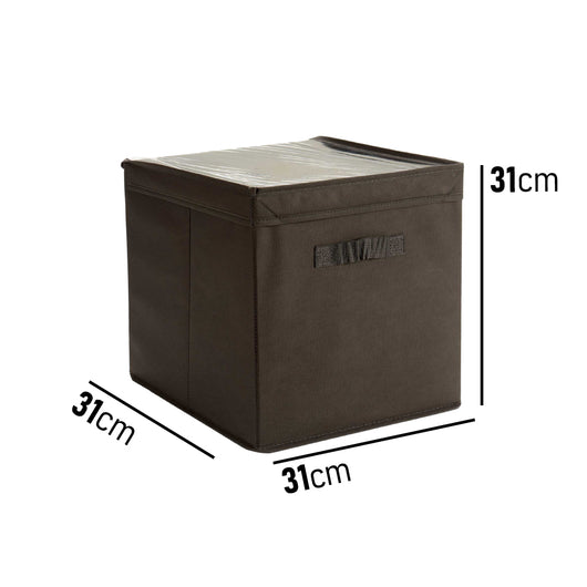 Scatole Kit 3pz TNT e PVC Ideali per il Cambio Stagione Contenitore Salvaspazio