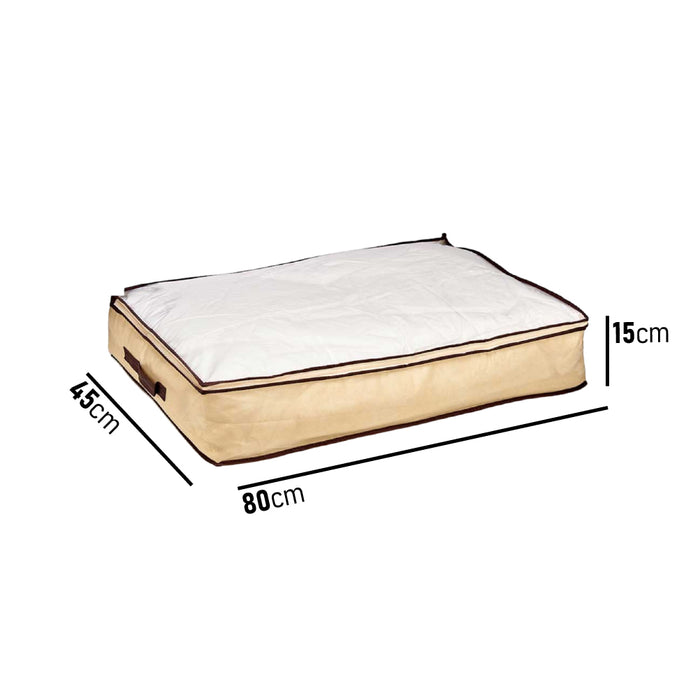 Scatole Portatutto TNT e PVC Kit 4pz Ideali per il Cambio Stagione Salvaspazio