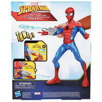 Spider-Man Marvel Thwip Action Figure con Web Blaster Personaggio Idea Regalo