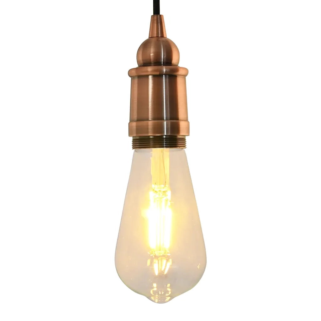 Portalampade 2 pz Rosso Bronzo E27 CFW8800963