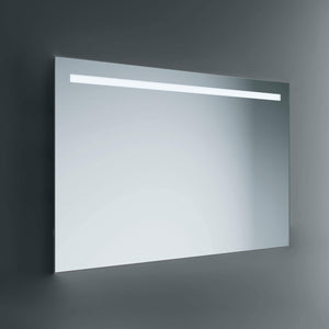Lineabeta - Specchio LED Europa 120x80cm dimmerabile con cornice nera