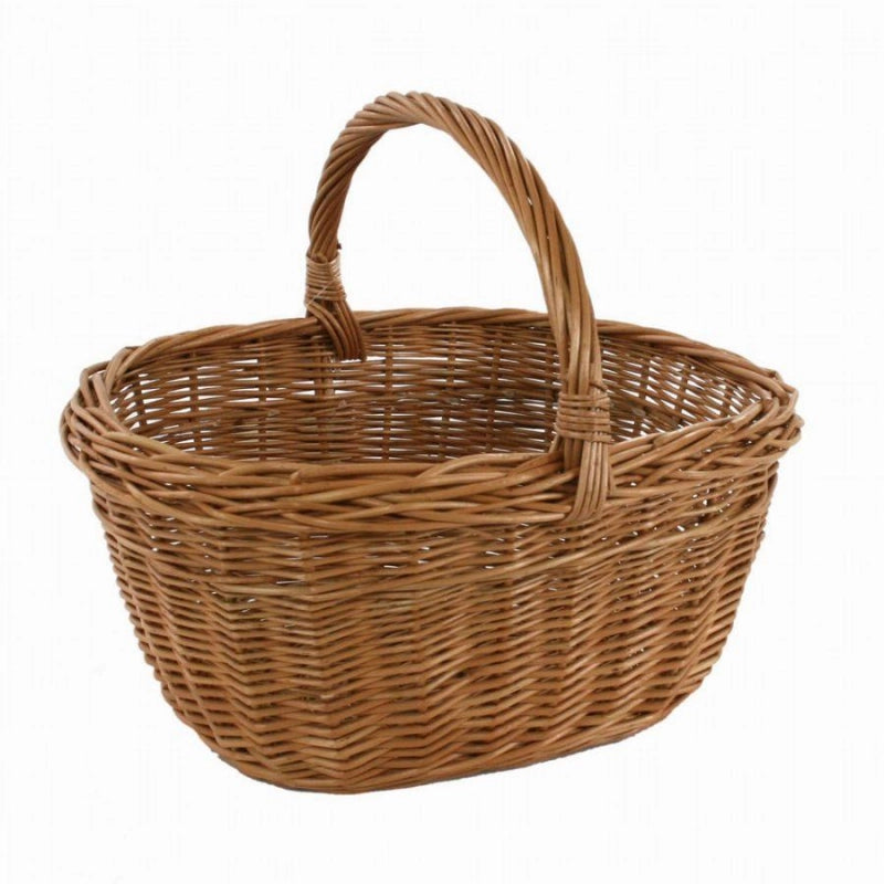 Cesto vimini europeo olanda ovale cm 37x28h18/31