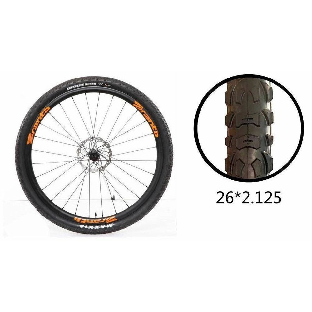 Trade Shop - Copertone Ruota Pneumatico Gomme Per Bici Bicicletta Mtb Bike 26×2.125 Zx-8107 -