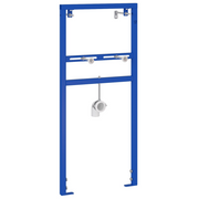 Struttura di Montaggio Nascosta per Lavabo 50x112-136 cm in Acciaio