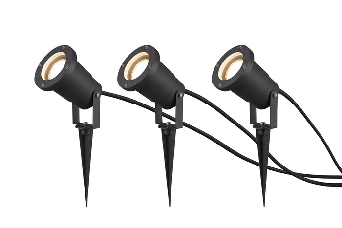 Faretto da Esterno  GU10 in Pressofusione di alluminio