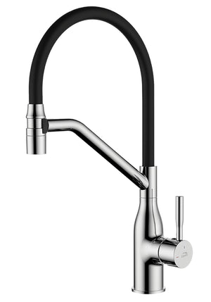 Rubinetto Lavello Cromato| Beccuccio Flessibile a U, Design Moderno e Risparmio Idrico