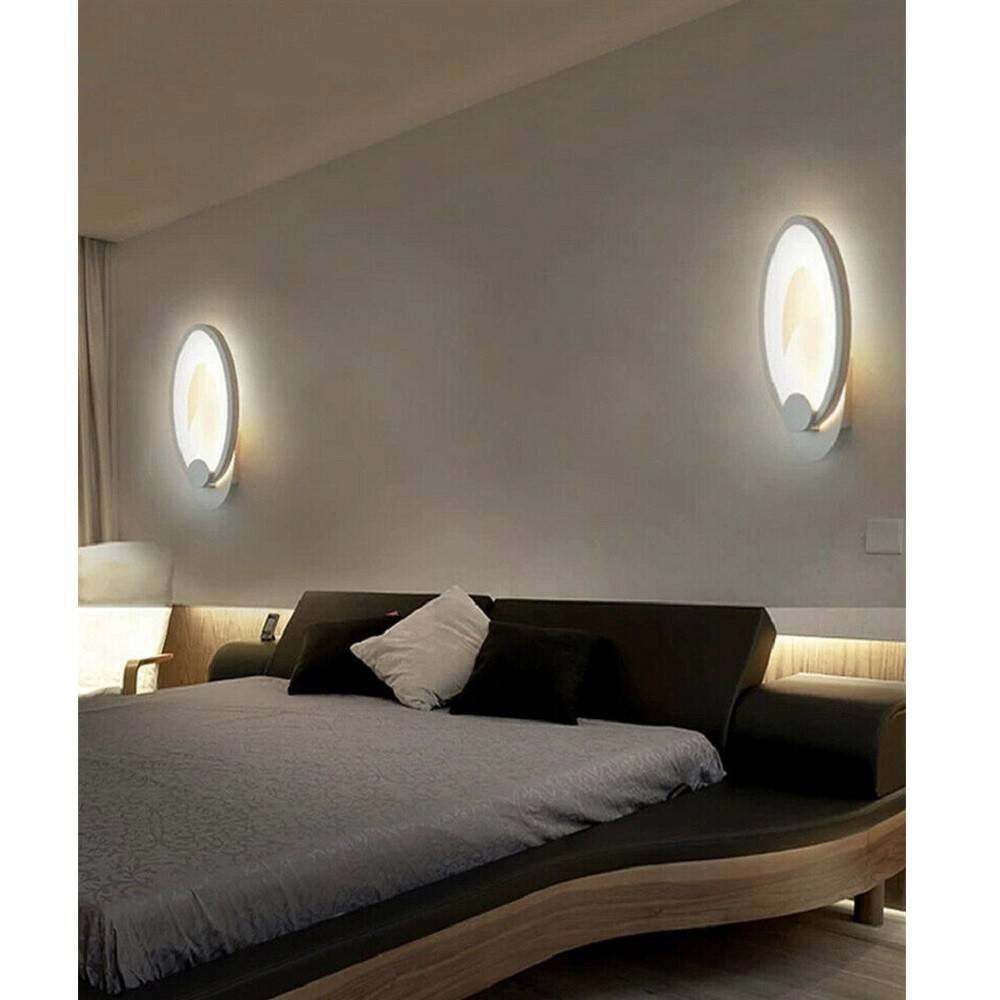 Trade Shop - Applique Led Ovale 9 Watt Parete Lumetto Luce Bianca Fredda Calda Naturale E25 - -bianco Naturale      -