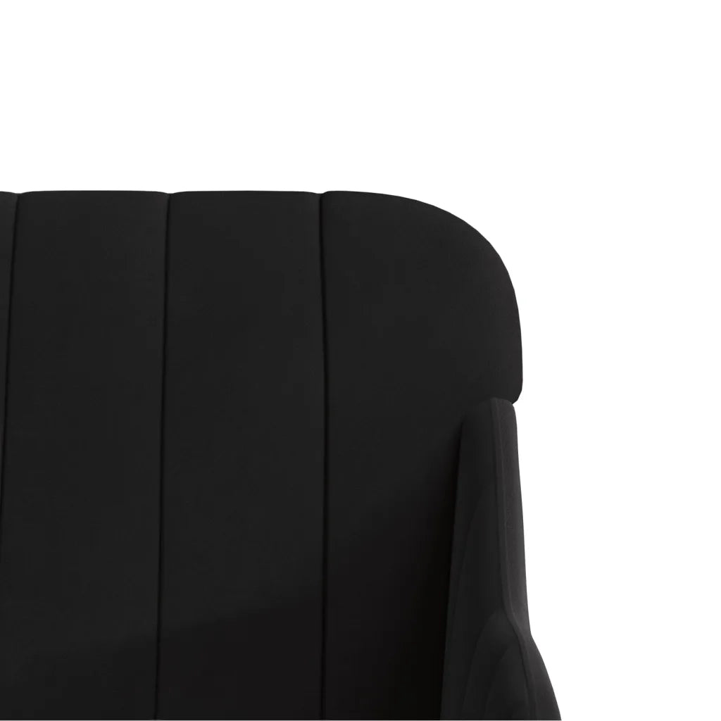 Panca Nera 110x76x80 cm in Velluto CFW6624954