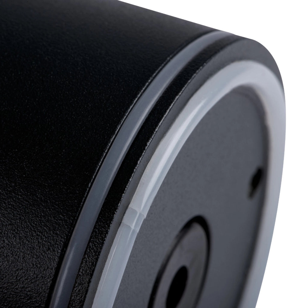 Faretto soffitto nero tondo 16cm IP65 E27 Kanlux Aqilo