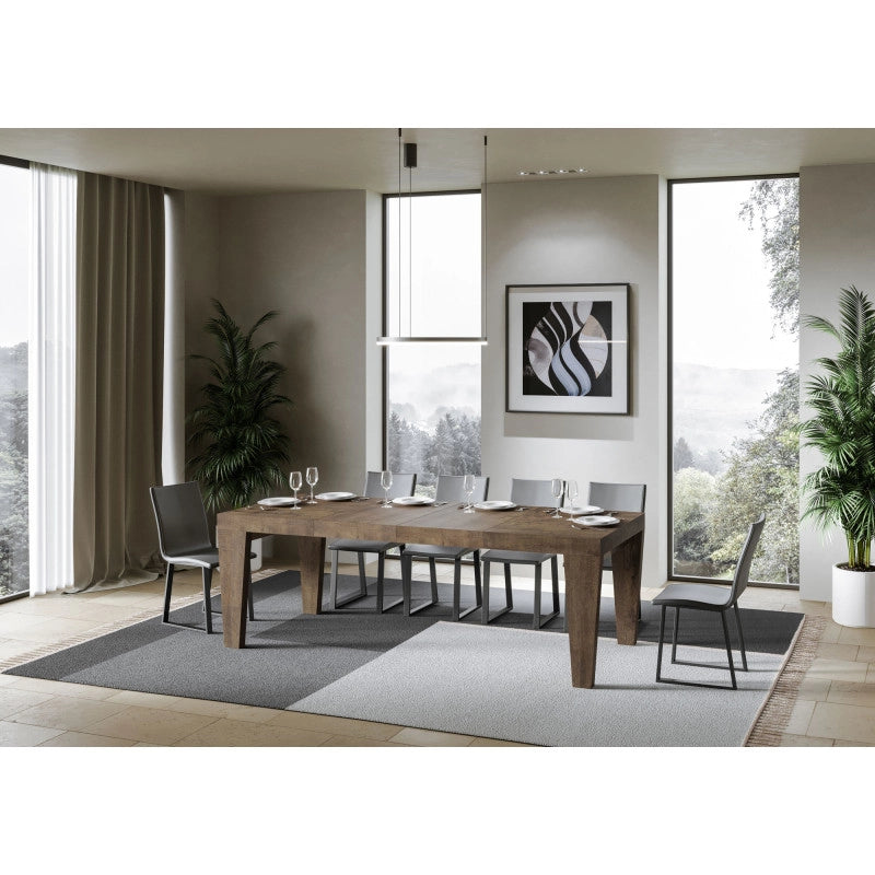 Tavolo allungabile 130/390x90 cm Spimbo Premium - Noce