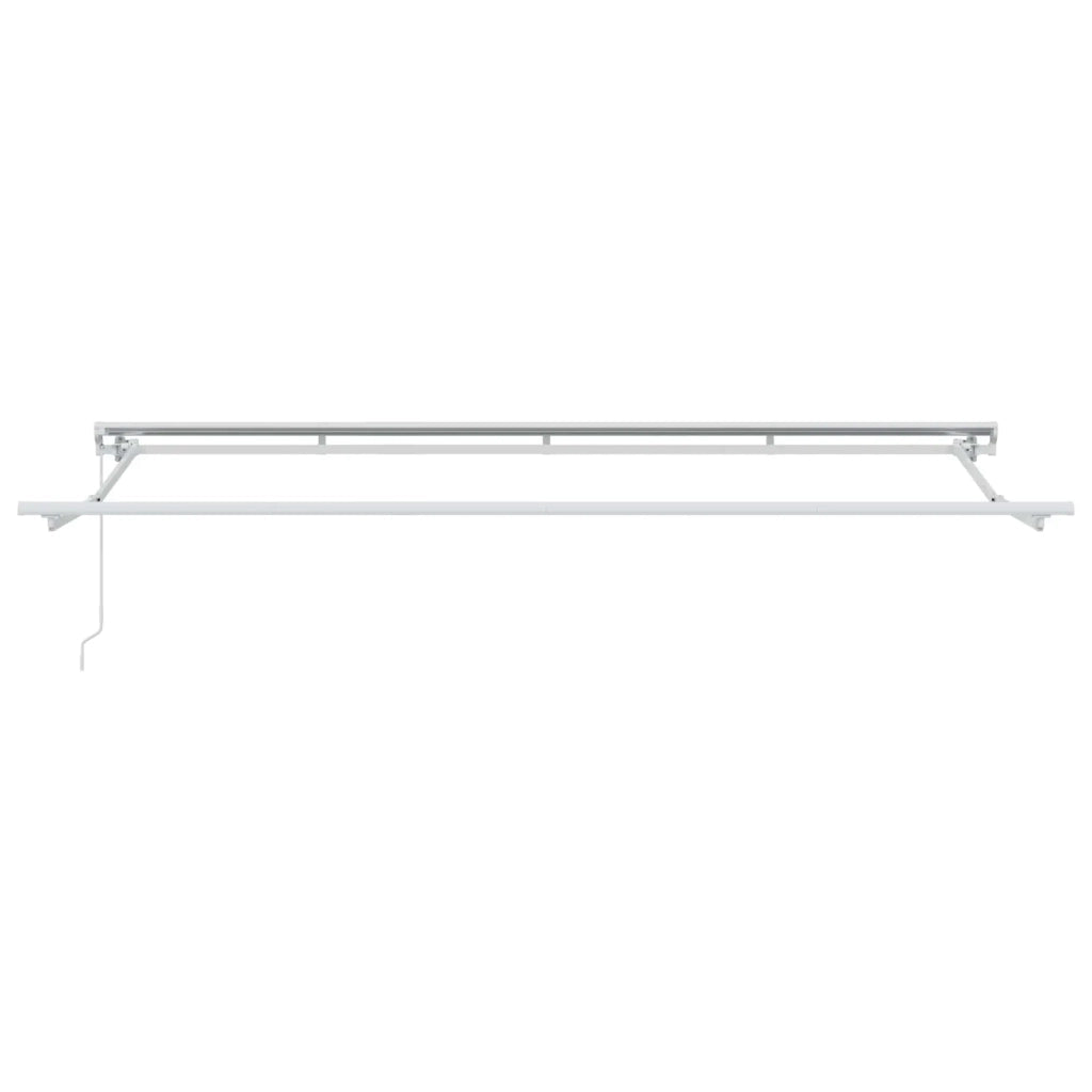 Tenda Retrattile Antracite 400 x 200 cm Poliestere e Alluminio 3329799