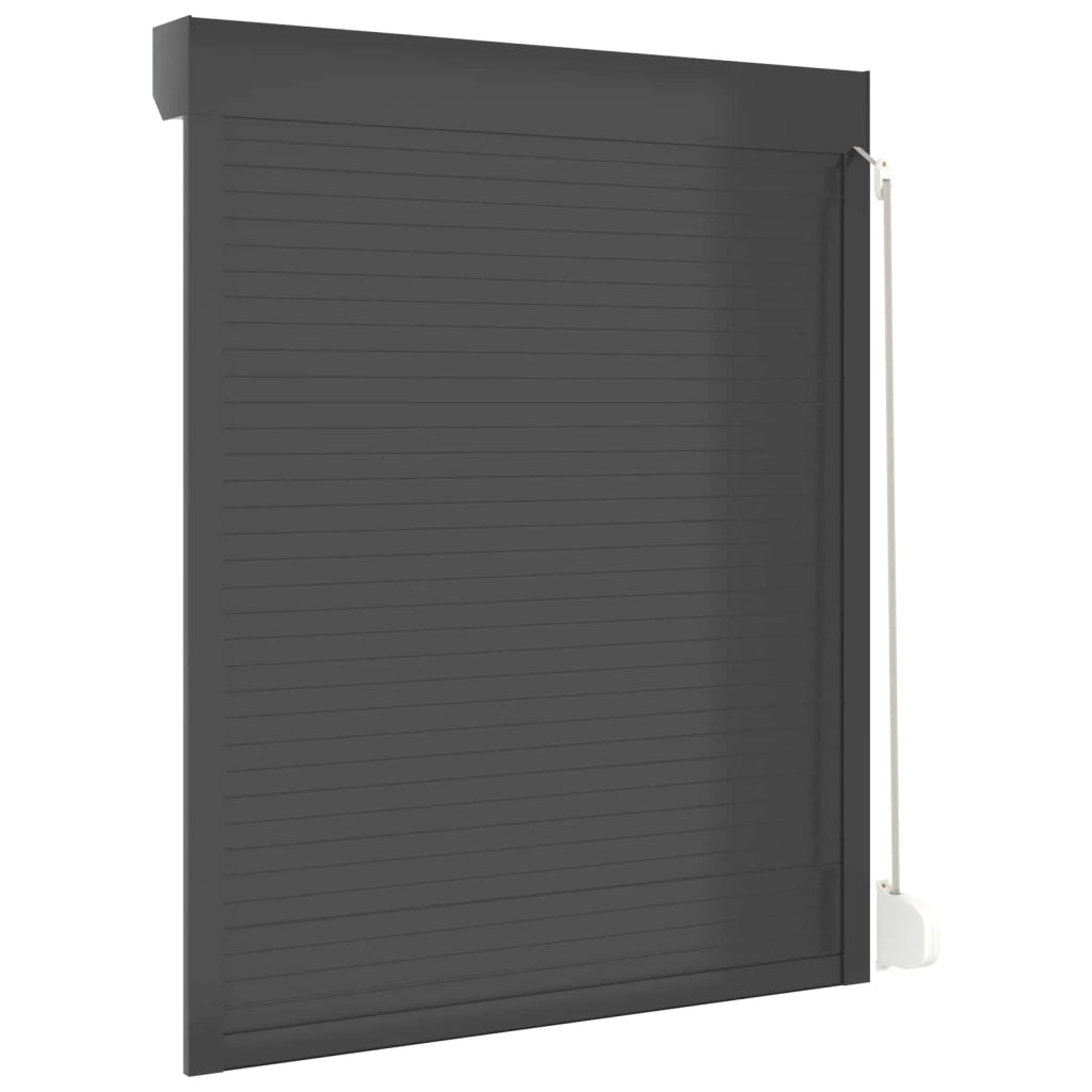 Persiana a rullo Antracite 120 x 150 cm Alluminio e poliuretano 42047071