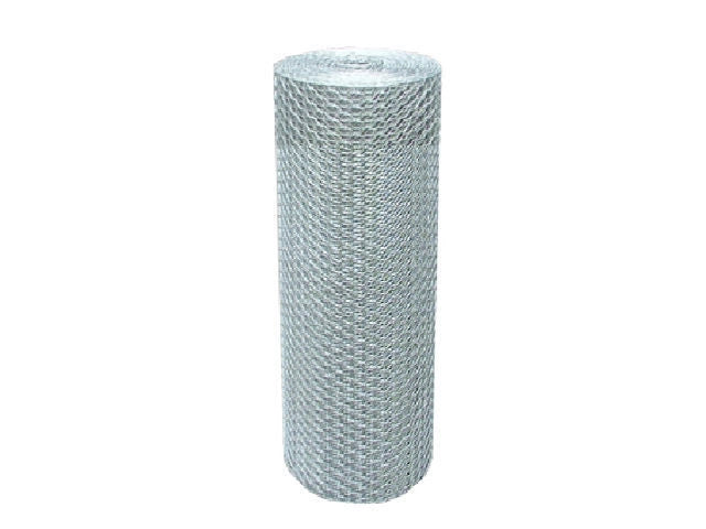 Panda 16-2 Rete Maglia Esagonale Tripla Torsione in Filo di Ferro Zincato 5.5 mm 50 m Altezza 50 cm colore Acciaio