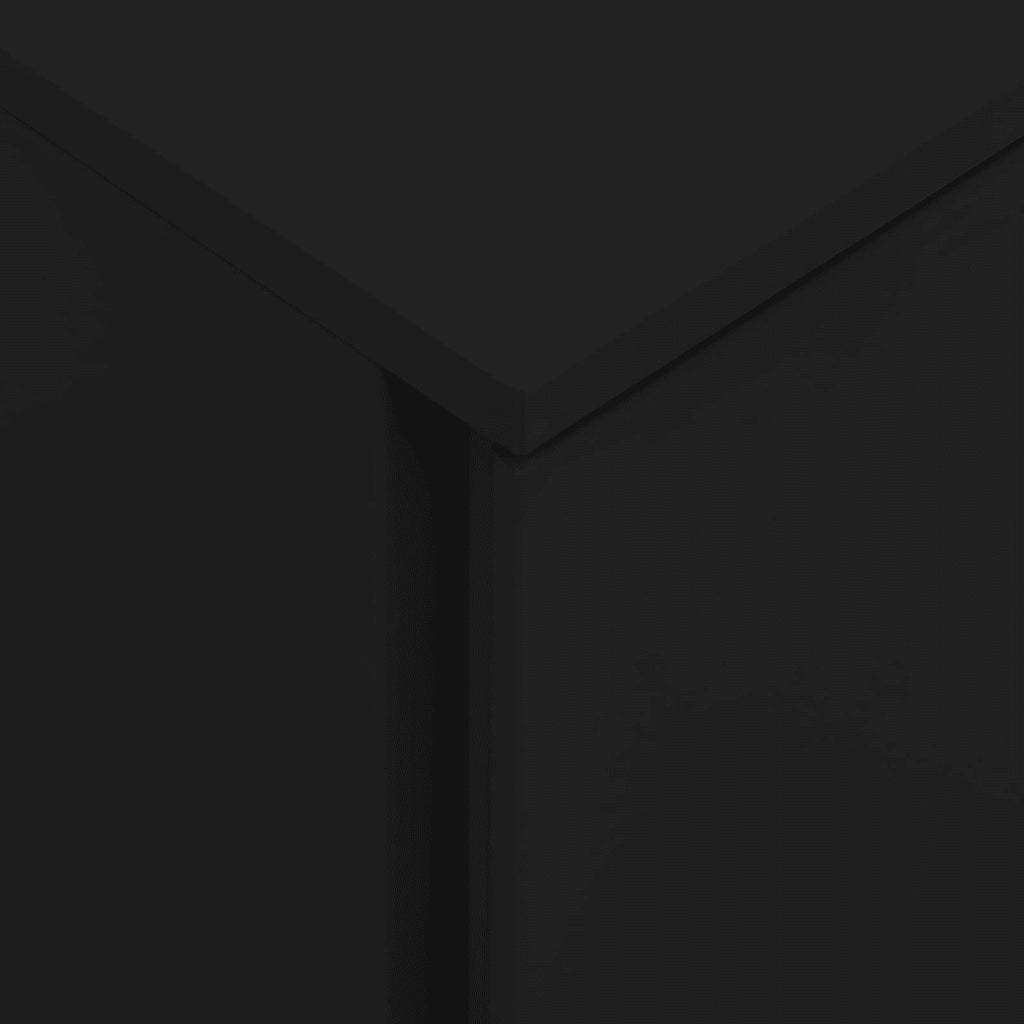 Schedario Mobile Nero 39x45x67 cm in Acciaio 335976